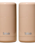Saltair Skincare Deodorant - Aluminum-Free Deodorant for Women with Long Lasting Odor Protection Zinc and BHA. Refillable Stick, Suitable for Sensitive Skin, 2 Pack Santal Bloom Scent