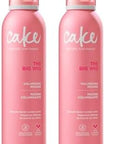 Cake Beauty Volumizing Mousse, The Big Wig - High Volume, Flexible Hold Hair Mousse with 450 F Heat Protection - For All Hair Types - 8.4 oz (Pack of 2)