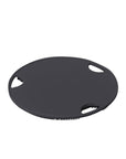 Boie USA Flat Body Scrubber - Hygienic, Exfoliating Loofah Alternative - Feels Like Silicone Scrubber Gentle on Sensitive Skin, Hypoallergenic, BPA- & Latex-Free, Made in The USA (Charcoal)