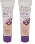 Rimmel Stay Matte Foundation, Light Ivory, 1 Fluid of 2)