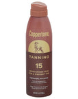 Coppertone Tanning Sunscreen Spray, SPF 15 Broad Spectrum Tanning Sunscreen, Water Resistant Sunscreen, 5.5 Oz
