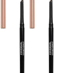 COVERGIRL - Exhibitionist All-Day Lip Liner, Retractable Tip, Easy application, Smudge, Transfer, Mask - Proof, 100% Cruelty-Free (Pack of 2)