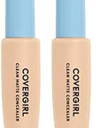 COVERGIRL - Clean Matte Concealer, Oil-Free, Lightweight Formula,