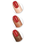 Sally Hansen Miracle Gel, Rhapsody Red, Long Lasting, Gel-Like Formula, No UV Lamp Needed, Opaque, Shiny Red Nail Polish