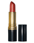 REVLON Super Lustrous Lipstick, High Impact Lipcolor with Moisturizing Creamy Formula, Infused with Vitamin E and Avocado Oil in Red/Coral, Extra Spicy (761) (Pack of 4)
