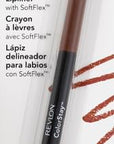 Revlon Lip Liner, Colorstay Lip Makeup with Built-in-Sharpener, Lip 01 oz