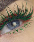 Maydear Dark Green Waterproof Long Lasting Smudgeproof Mascara for Women's Eye Makeup
