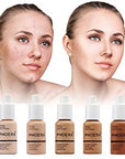 PHOERA Foundation, Flawless Soft Matte Liquid Foundation Makeup