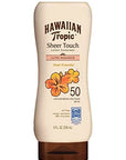 Hawaiian Tropic Sheer Touch Lotion SPF 50 Sunscreen-8 oz