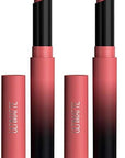 MAYBELLINE Color Sensational Ultimatte Matte Lipstick, Non-Drying, Intense Color Pigment, More Blush, Rose Pink, 1 Count (Pack of 2)