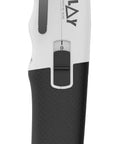 TPOB Play Barber Hair Clippers for Men 7500 RPM with Rubber Grips (White)