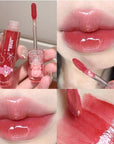 6 Colors Bear Lip Gloss Set, Lip Glaze Jelly Lipstick Liquid Lipstick Cute Bear Lipgloss Plumping Lip Tint Moisturizing Waterproof Long Lasting Cheek Cosmetic Beauty Makeup