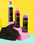 b.tan Dark Self Tanner Mousse | Tan Me Like You Mean It - Dark, 1 Hour Express Sunless Tanner Foam, Bronzing Glow, No Fake Tan Smell, Face & Body, Vegan, Cruelty & Paraben Free, 6.7 Fl Oz