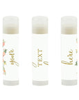 Andaz Press Personalized Lip Balm Party Florals,
