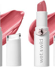 wet n wild Lipstick Mega Last High-Shine Lipstick Lip Color Makeup, Bright Pink Pinky Ring (Pack of 2)