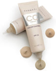 FARMASi CC Color Control Cream, Natural and Flawless 01 Light