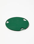 Boie USA Flat Body Scrubber - Hygienic, Exfoliating Loofah Alternative - Feels Like Silicone Scrubber Gentle on Sensitive Skin, Hypoallergenic, BPA- & Latex-Free, Made in The USA (Forest Green)