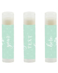 Andaz Press Personalized Lip Balm Party Green,
