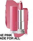 Maybelline Color Sensational Made for All Lipstick, Crisp Lip Color & Hydrating Formula, Pink For Me, Nude Pink, 1 Count