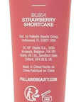 Palladio Butter Balm - Hydrating Lip Balm with Sheer Tint, Aloe, Peptides, Shea Butter, and Vegan Formulation for Instant Moisture, Shine, and Soothing Lip Care, Strawberry Shortcake