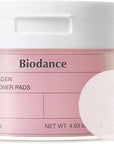 Biodance Collagen Gel Toner Pads | Pore Perfecting, Improving Elasticity, Korean Toner Pads for Sensitive Skin | 4.93 fl.oz.(140g), 60Pads