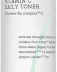 COSRX ABC Daily Toner, Korean Toner for Day & Night with AHA, BHA, & Vitamin C, Refreshing Exfoliating Toner for Clean Radiant Skin, Korean Skin Care, 280ml / 9.46 fl.oz