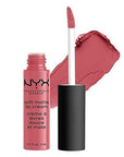 NYX PROFESSIONAL MAKEUP Soft Matte Lip Cream, Lightweight Liquid Lipstick - Amsterdam (Pure Red)