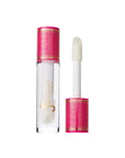 Juvia's Place Lip Gloss Glass It's Glass - Clear, Super Shine,16 oz., Plump, Long Lasting Non-Sticky Luscious High Shine, Glides on Richly Glossy and Smooth