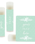 Andaz Press Personalized Lip Balm Party Green,