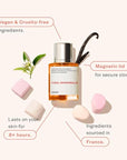Dossier - Eau de Parfum - Floral Marshmallow - Inspired by By Kilian's Love,Don't Be Shy - Perfume Luxury - Pure Infused - Paraben-Free - Vegan - Feminine - For Women -Fragrance 1.7 Fl 0z (Spray 50ml)