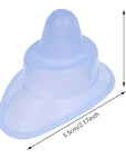 Soft silicone reusable eye wash