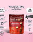 HLTH Code Complete Meal Replacement Shake - Healthiest Meal Replacement = Healthiest You | Keto Friendly | High Protein | Low Carb | Collagen | Gluten Free | Chocolate Macadamia (15 servings)