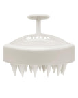 HEETA Scalp Massager Hair Growth, Soft Silicone Scalp Scrubber Shampoo Brush for Exfoliation, Dandruff Removal Head Massage Stress Relax, Wet & Dry Use for Thick Thin Curly Hair Care, Beige