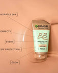 Garnier Miracle Skin Perfector BB Cream medium up