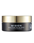 MIZON Pearl Eye Gel Patch Masks, Eye Treatment Mask Reduces Wrinkles and Puffiness, Dark Circles treatment, Hydrogel Eye Patches (Black Pearl)