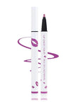 Longwear Liquid Lip Liner, Matte Lip Tint Stain Marker Pen, 2 in1 Liquid Lipstick & Lip Liner Pencil, Long Lasting Waterproof Lip gloss for Women, Fuller Lips Makeup (08(Orchid))