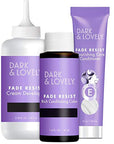 SoftSheen-Carson Dark and Lovely Fade Resist Rich Conditioning Hair Color, Permanent Hair Color, Up To 100 percent Gray Coverage, Brilliant Shine with Argan Oil and Vitamin E, Crimson, 2 Count