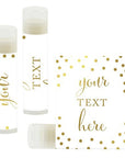 Andaz Press Personalized Lip Balm Party Gold