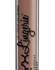 NYX PROFESSIONAL MAKEUP Lip Lingerie Matte Liquid Lipstick - Cashmere Silk (Midtone Beige)