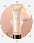 Sulily 2 Pcs BB Cream Full Coverage Foundation,Hydrating BB Cream(ivory)