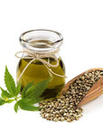 US Organic Hemp Seed Oil, Certified Organic, Pure & Natural, Cold Pressed Virgin, Unrefined, Amber Glass Bottle with Glass Eye Dropper for Easy Application (2 oz (56 ml))