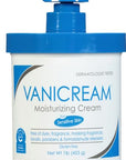 Vanicream Moisturizing Skin Cream with Pump Dispenser - 16 fl oz (1 lb) - Moisturizer Formulated Without Common Irritants for Those with Sensitive Skin (Pack of 2)