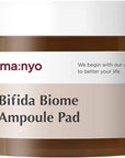 ma:nyo Bifida Biome Ampoule Pad Korean Skin Care 70 Pads