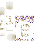 Andaz Press Personalized Lip Balm Party Glitter
