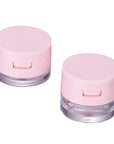 minkissy 2 Sets Powder Box Mini Containers Loose Powder Abs 3g