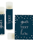 Andaz Press Personalized Lip Balm Party Blue,