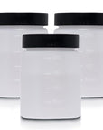 Bronze Tan Spray Tan Replacement Cups with Lids (3Pack) For Bronze Tan Spray Tan Machine 200ml - Machine Not Included - Storage Bottles for DHA Spray Tan