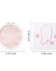 Face Oil Control Pressed Setting Powder-Clarifying Finishing Powder,Waterproof Powder Puff