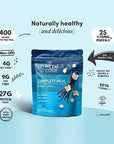 HLTH Code Complete Meal Replacement Shake - Healthiest Meal Replacement = Healthiest You | Keto Friendly | High Protein | Low Carb | Collagen | Gluten Free | Creamy Vanilla Flavor (15 servings)
