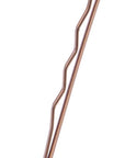 Amazon Basics Bobby Pins, Brown Hair Pins for all Hair types, 72 Count